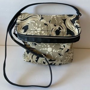 Relic Canvas Leather Canvas Crossbody Bag